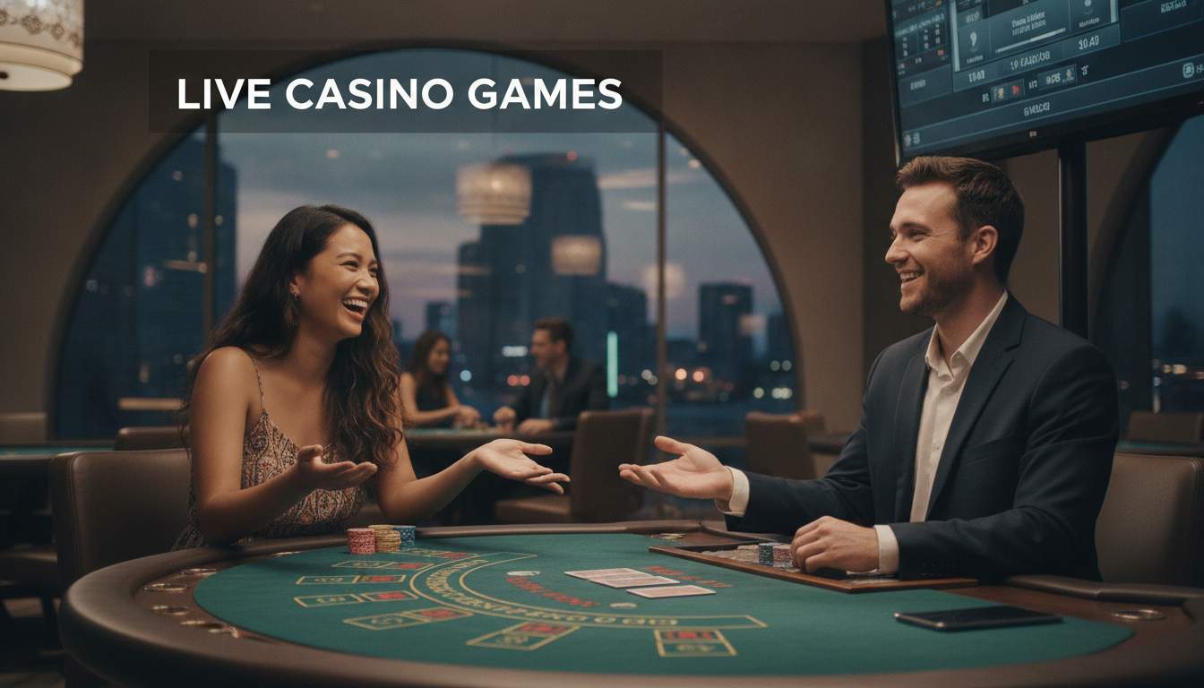 Live Casino Action A live casino experience with professional dealers